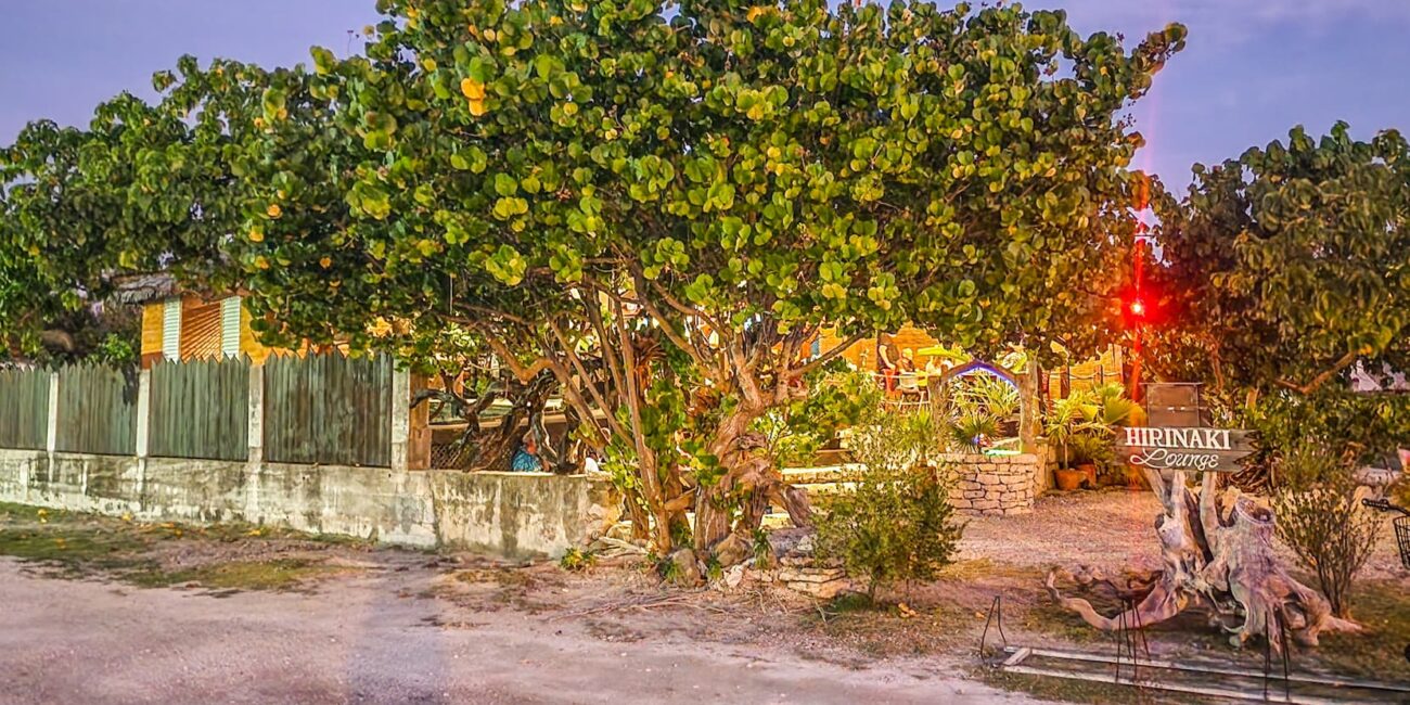 Hirinaki Lounge à Fakarava – restaurant et lounge en Polynésie française